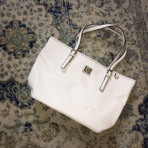White Anne Klein purse